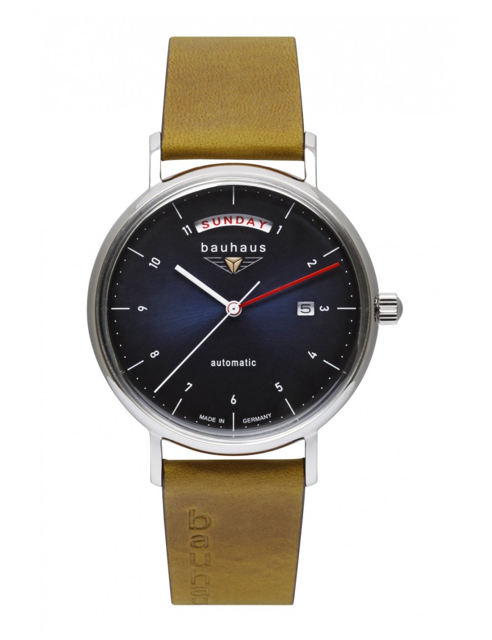Reloj alemán Bauhaus automático day date